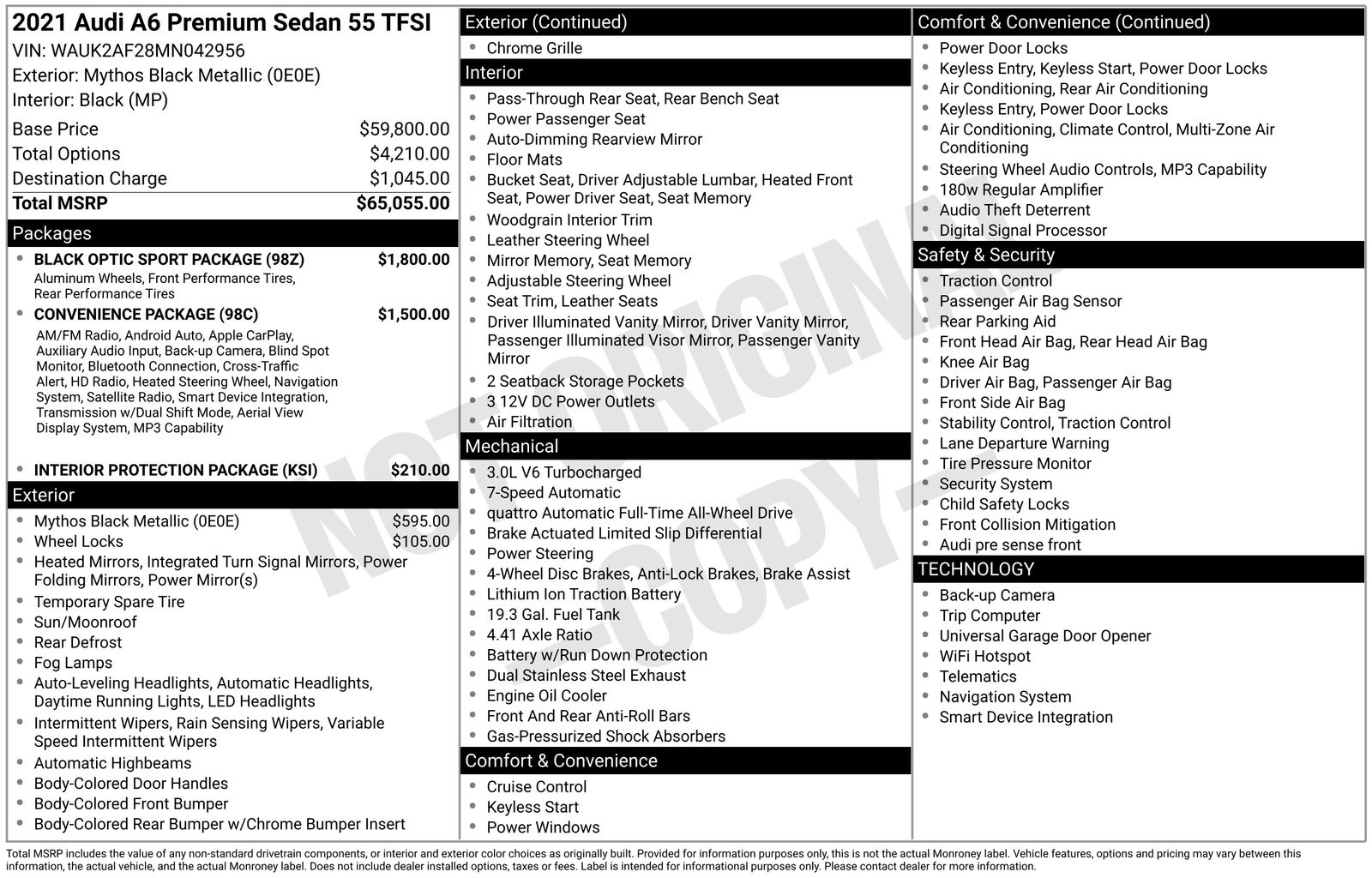 Thumbnail: 2021 Audi A6 - 5