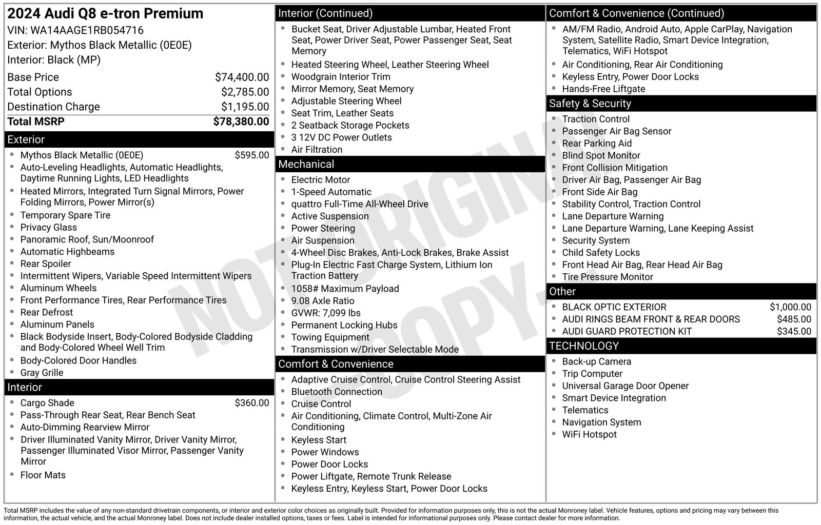 Thumbnail: 2024 Audi Q8 e-tron - 5