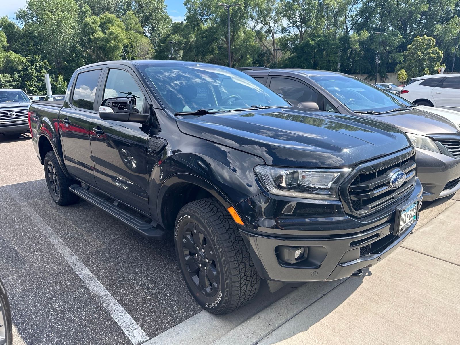 Used 2019 Ford Ranger Lariat with VIN 1FTER4FH7KLA67177 for sale in Minneapolis, Minnesota