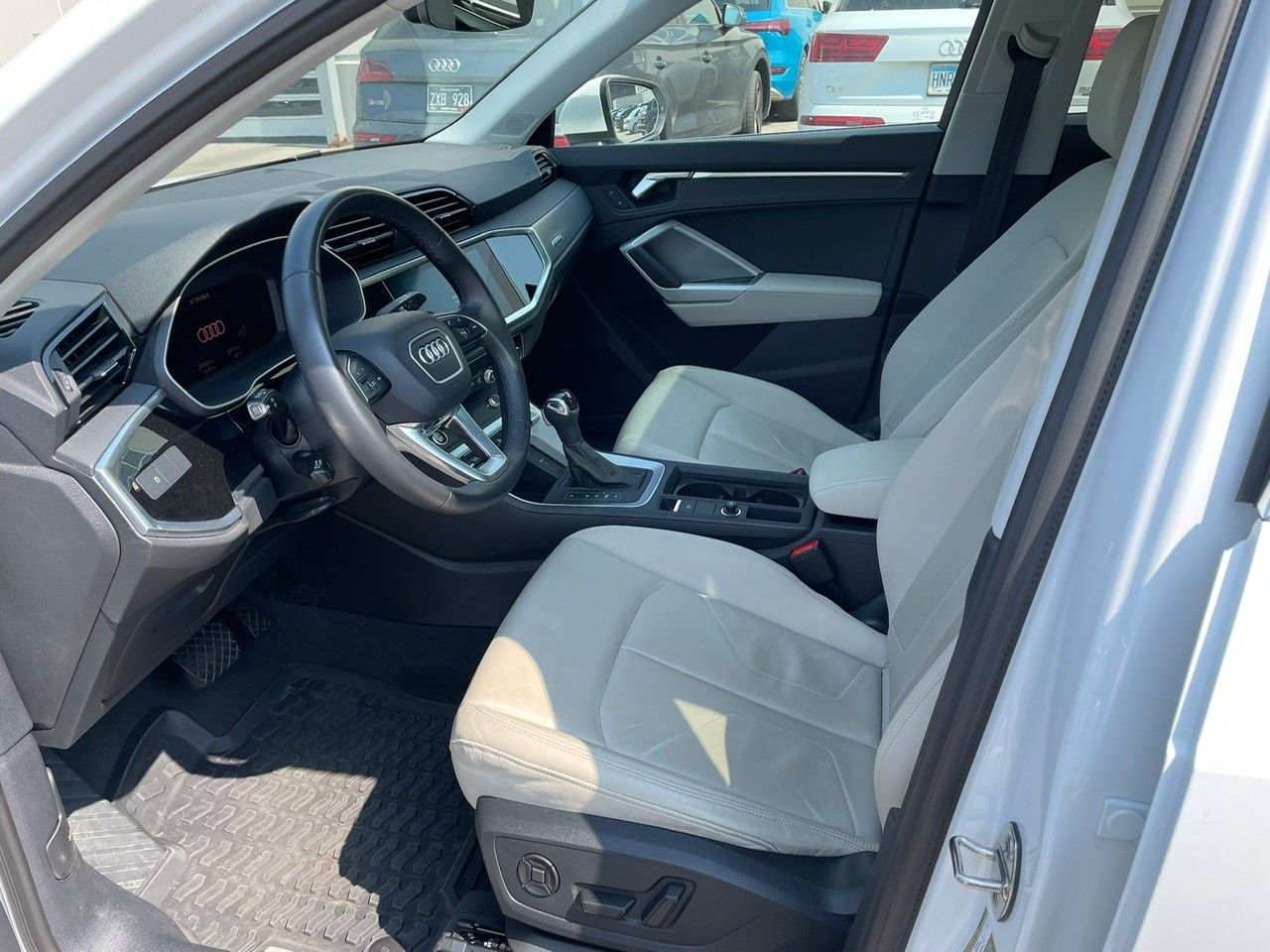 Used 2022 Audi Q3 S Line Premium with VIN WA1DECF33N1095297 for sale in Golden Valley, Minnesota