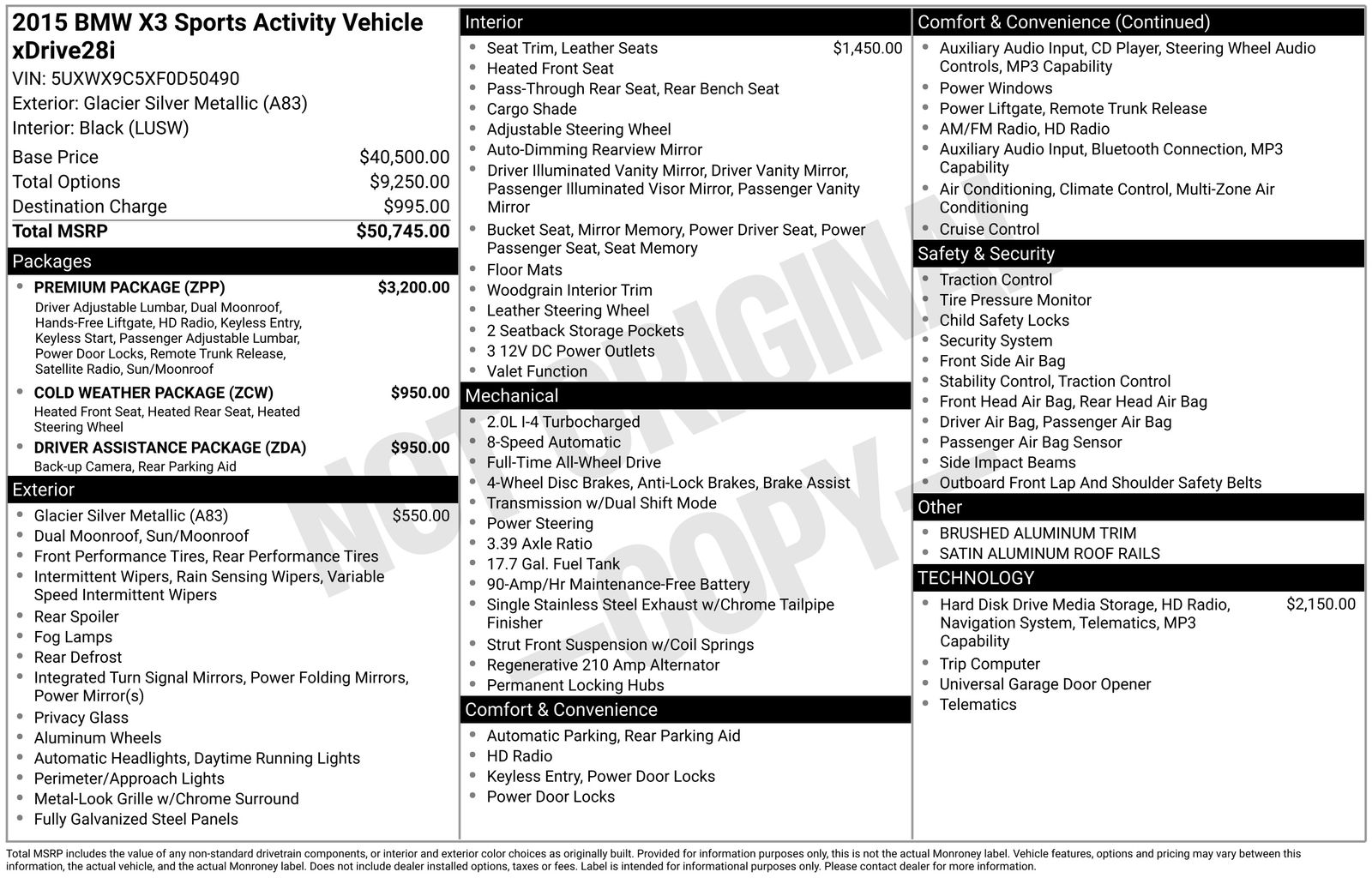 Thumbnail: 2015 BMW X3 - 5