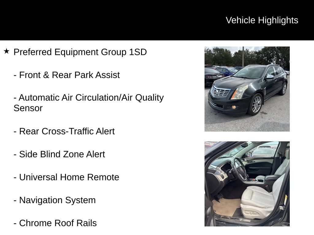 Thumbnail: 2015 Cadillac SRX - 20