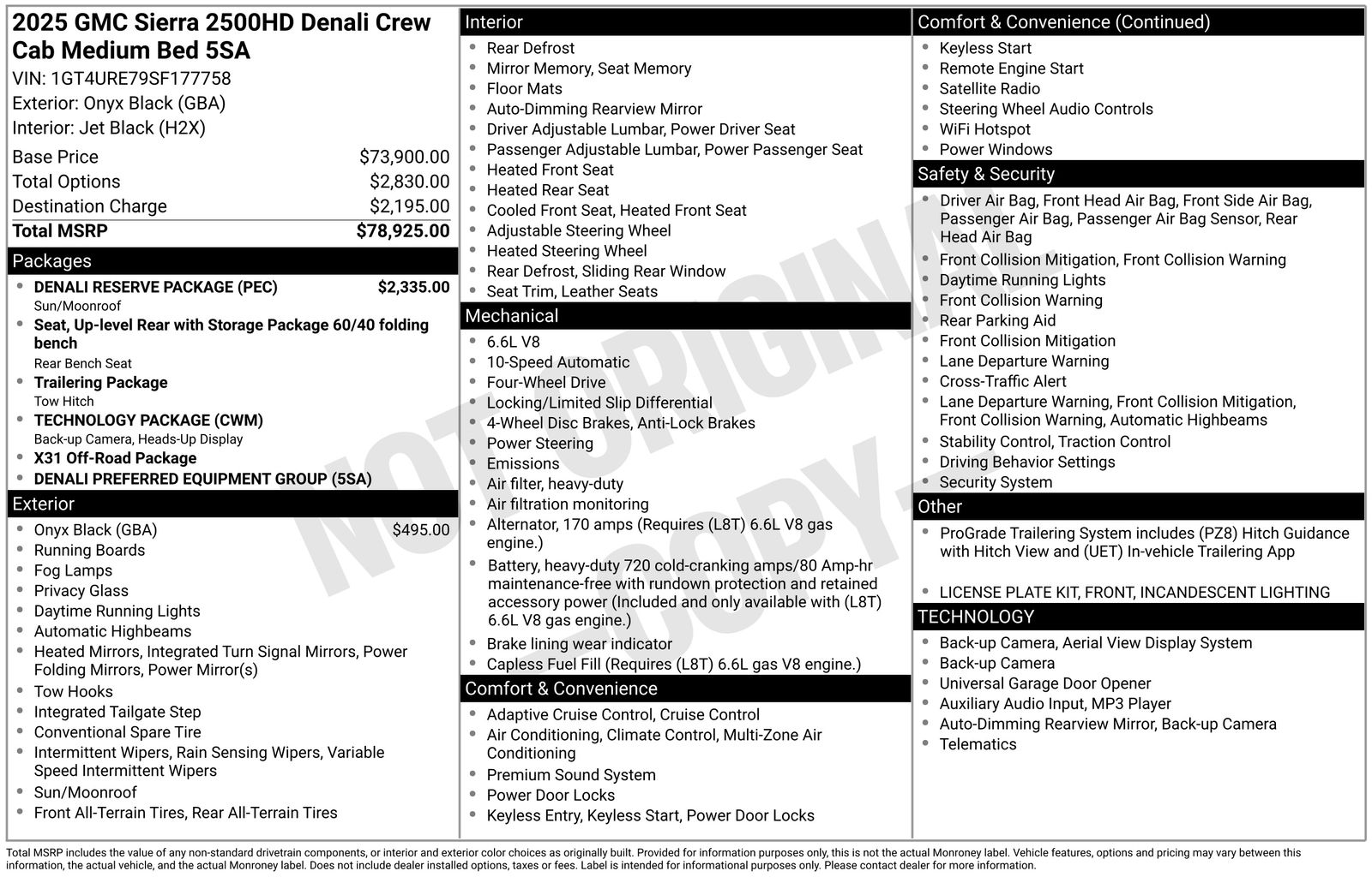 Thumbnail: 2025 GMC Sierra 2500 - 5