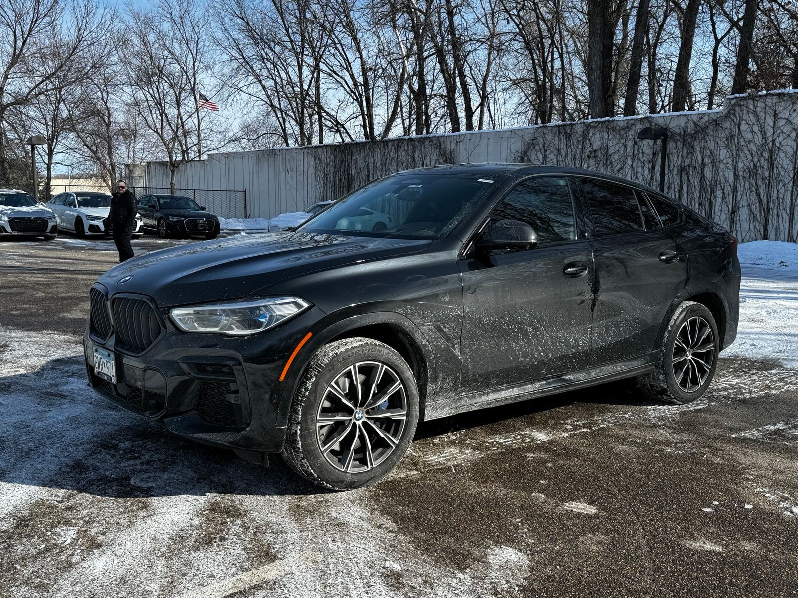 Used 2022 BMW X6 M50i with VIN 5UXCY8C07N9K56251 for sale in Minneapolis, Minnesota