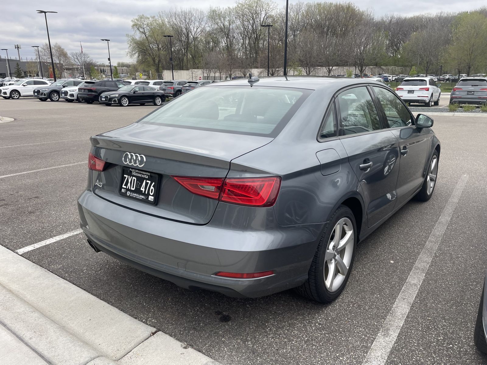 Used 2015 Audi A3 Sedan Premium with VIN WAUACGFFXF1005626 for sale in Minneapolis, Minnesota
