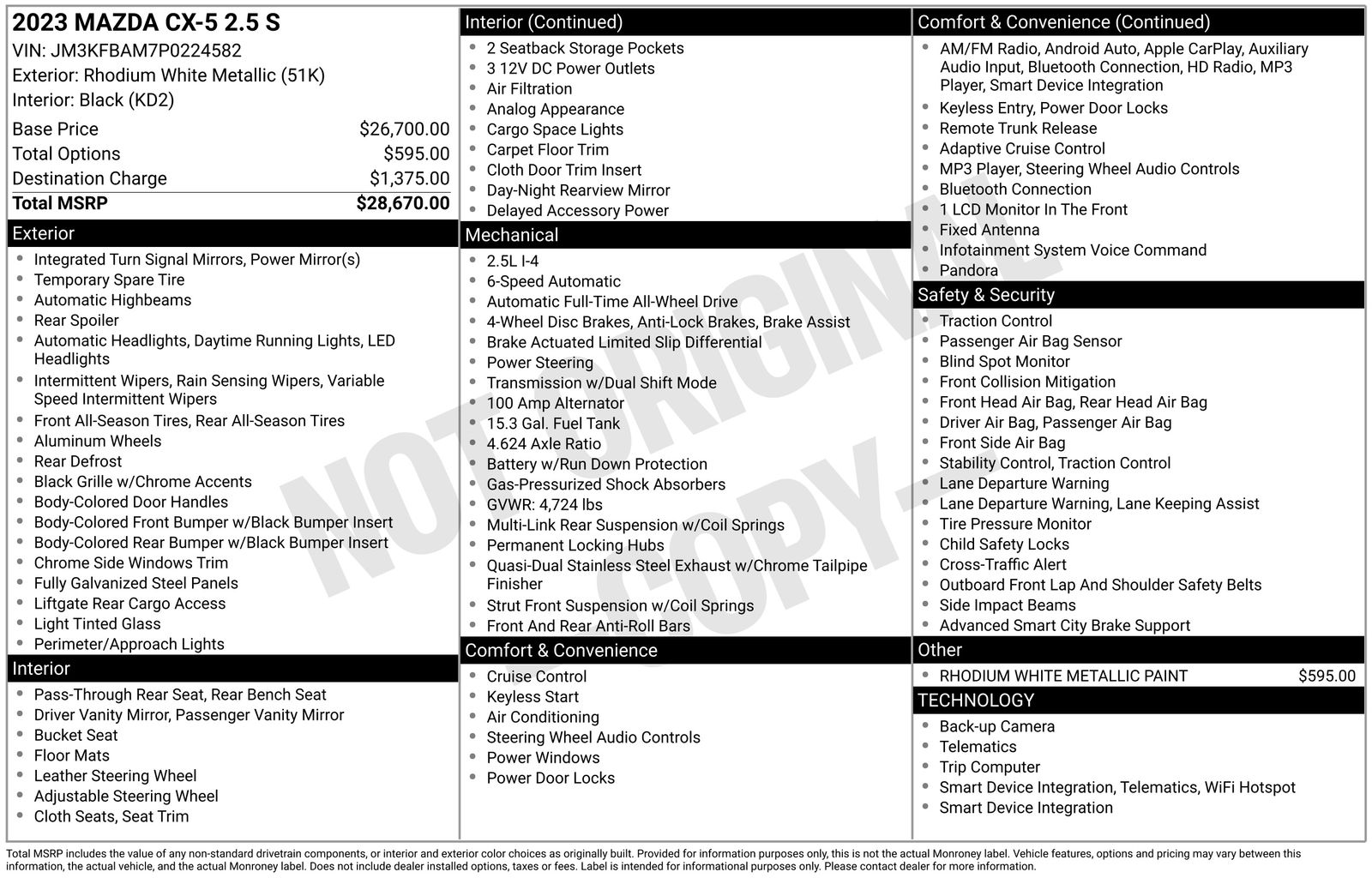 Thumbnail: 2023 Mazda CX-5 - 5