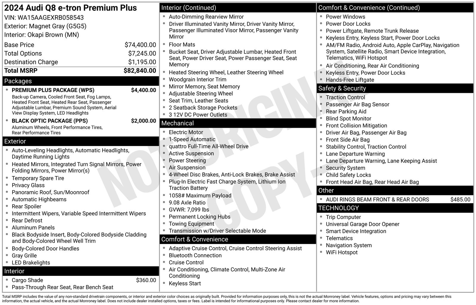 Thumbnail: 2024 Audi Q8 e-tron - 6