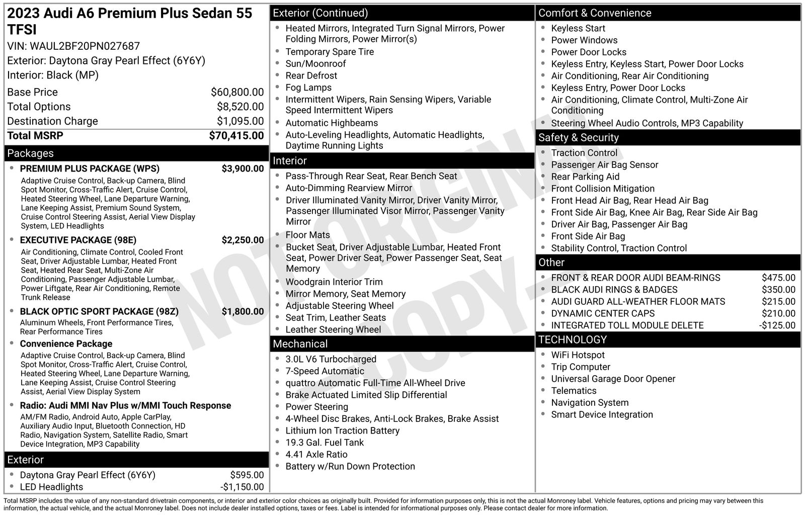 Thumbnail: 2023 Audi A6 - 6