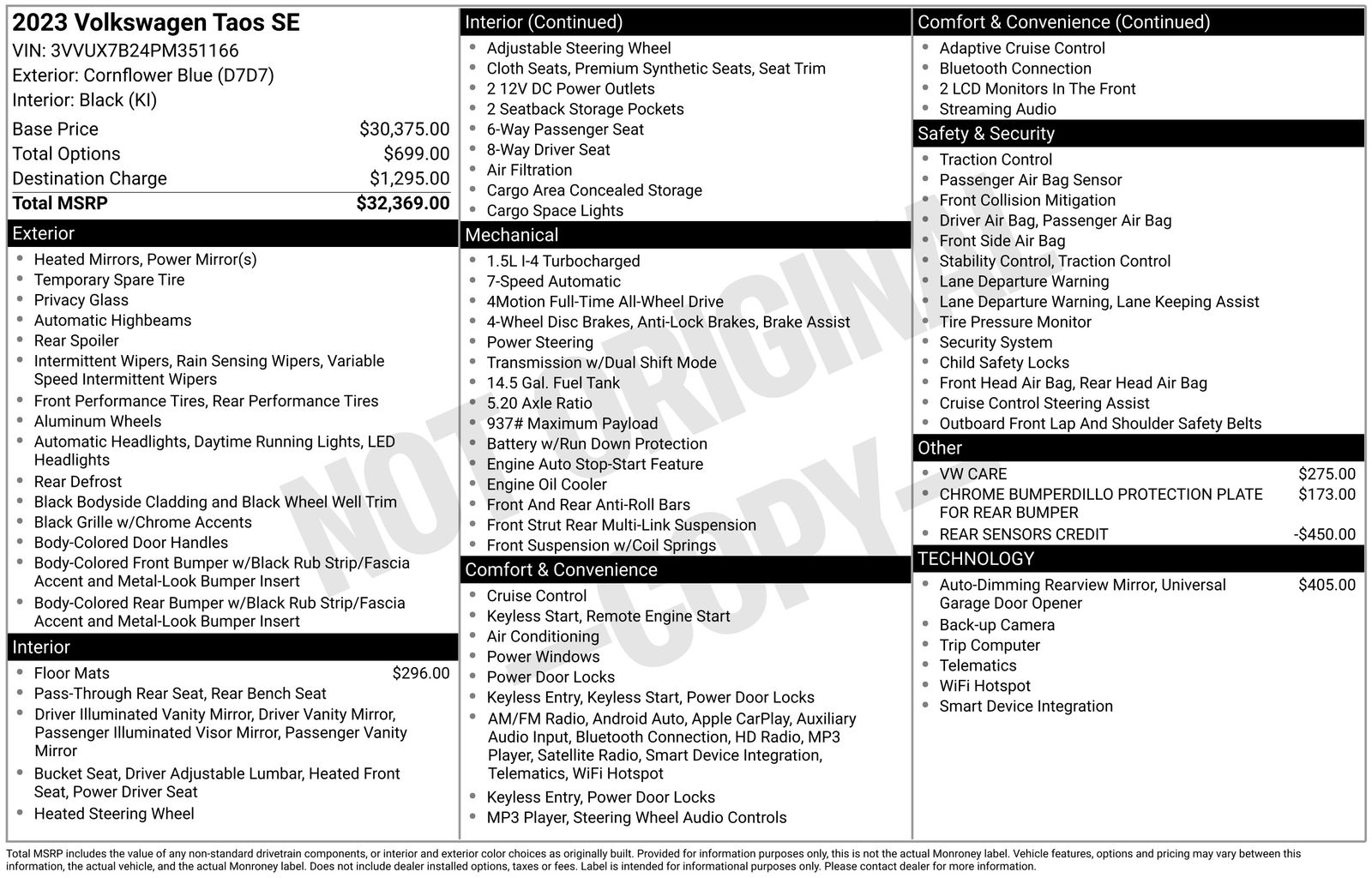 Thumbnail: 2023 Volkswagen Taos - 5