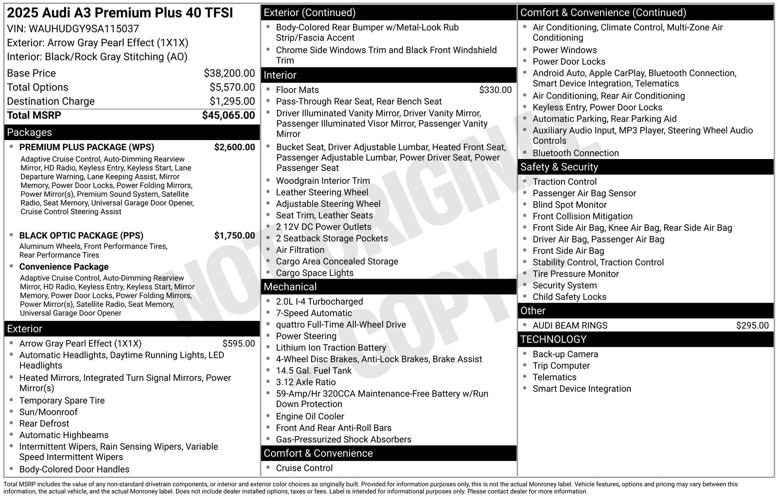 Thumbnail: 2025 Audi A3 - 5