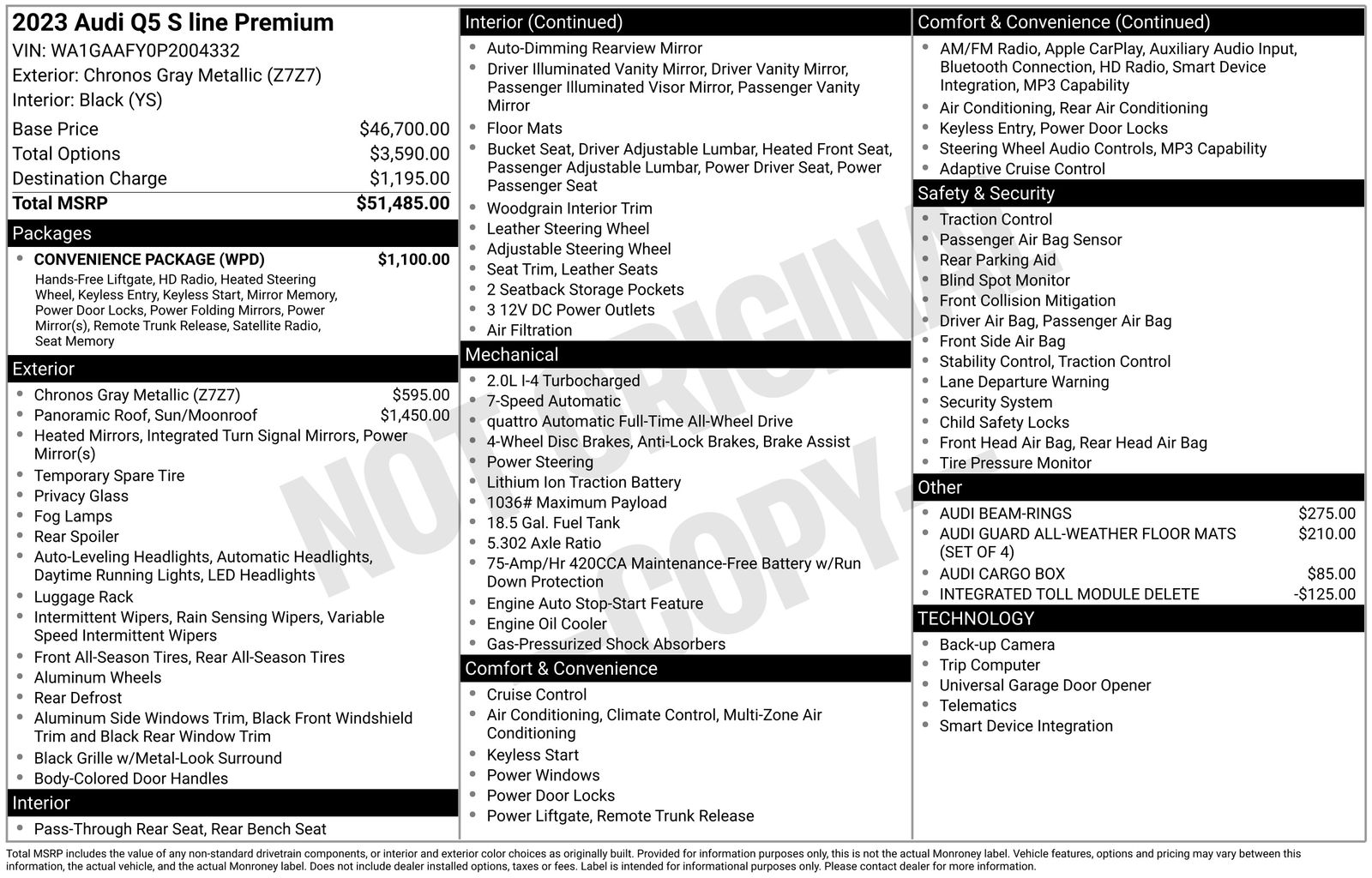 Thumbnail: 2023 Audi Q5 - 5