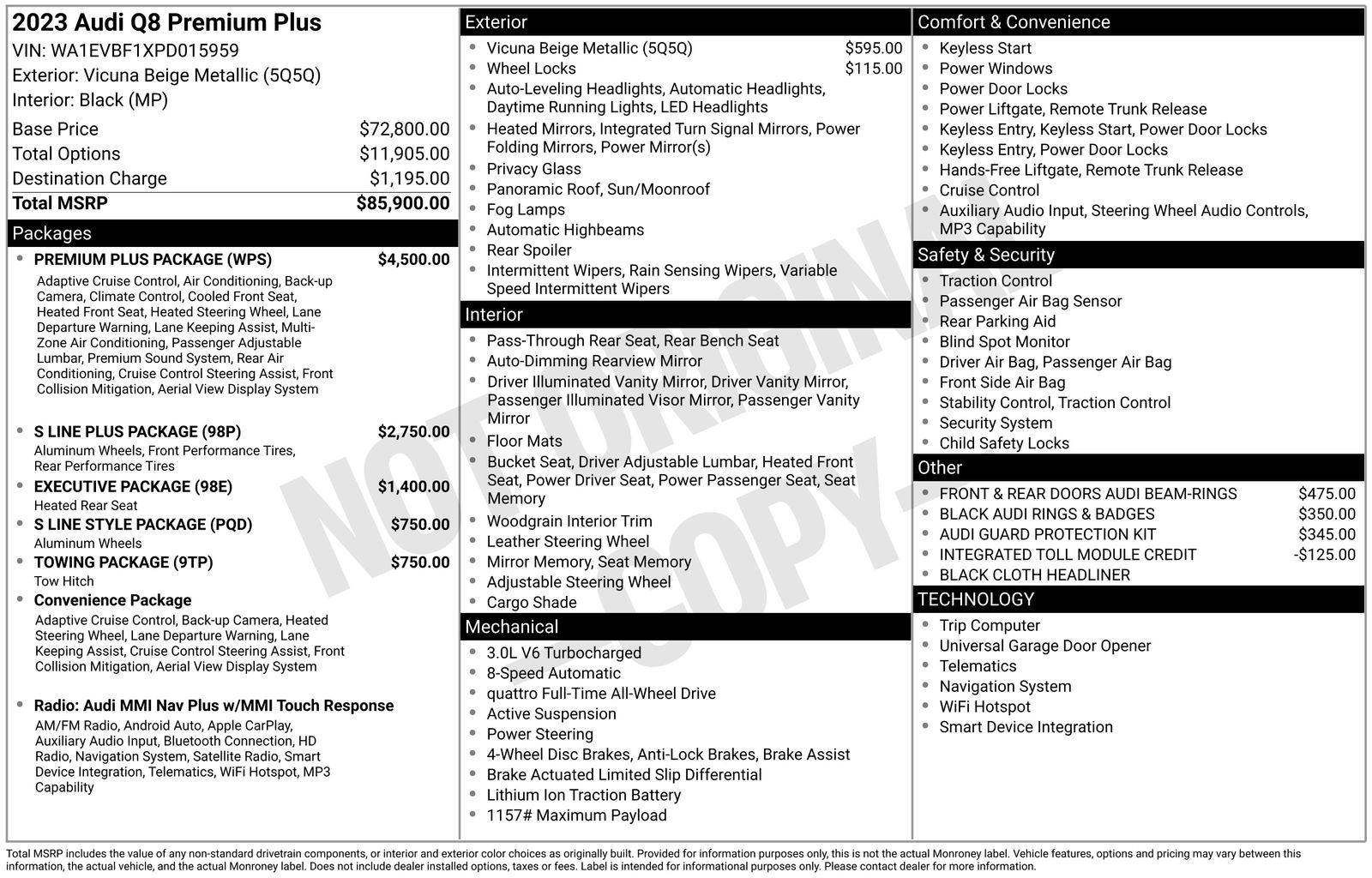 Thumbnail: 2023 Audi Q8 - 6