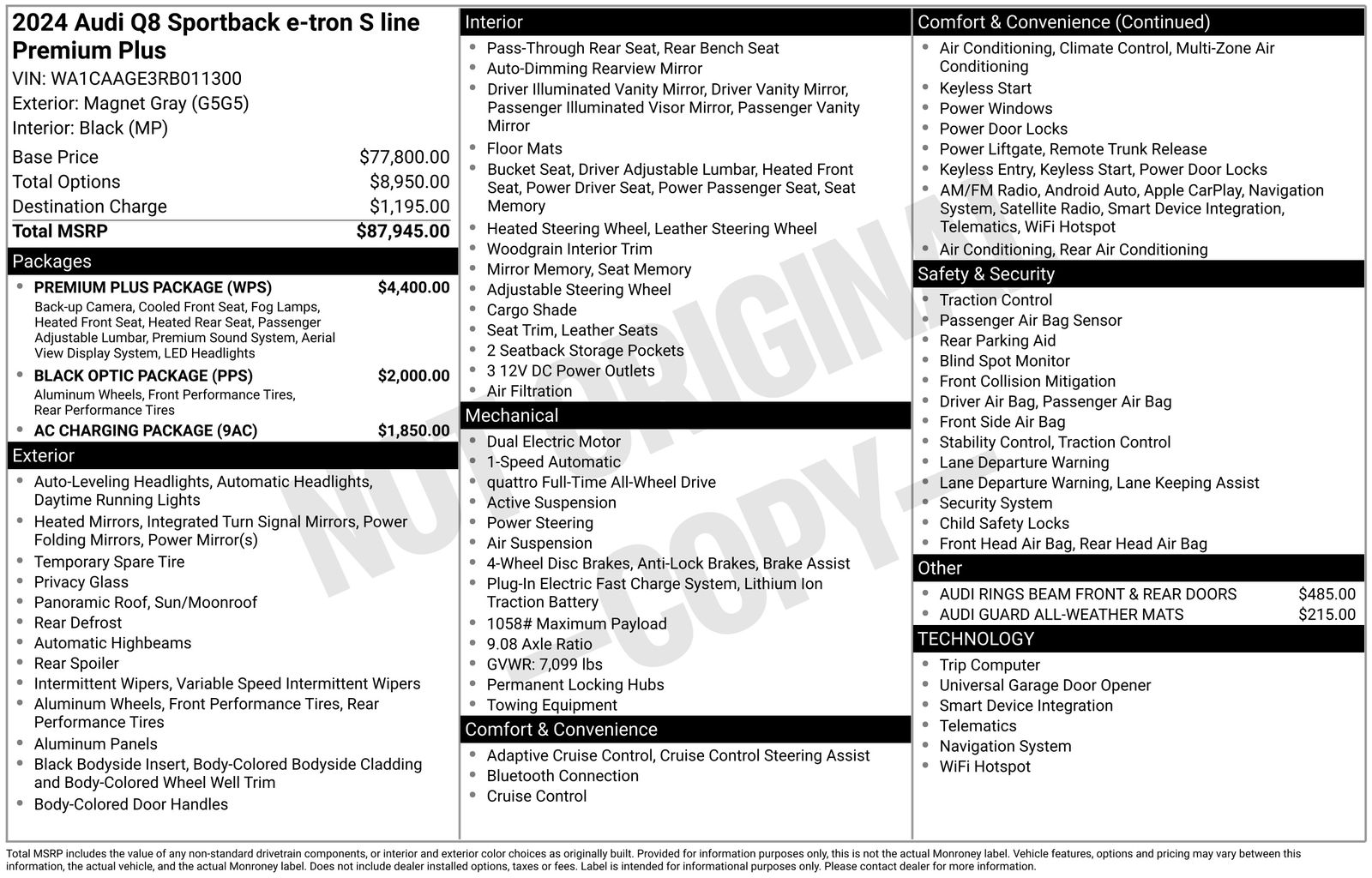Thumbnail: 2024 Audi Q8 e-tron - 6