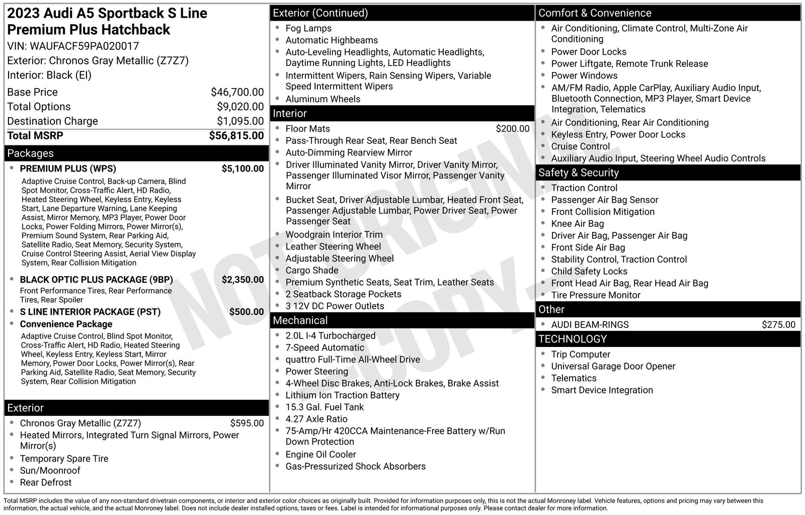 Thumbnail: 2023 Audi A5 - 5