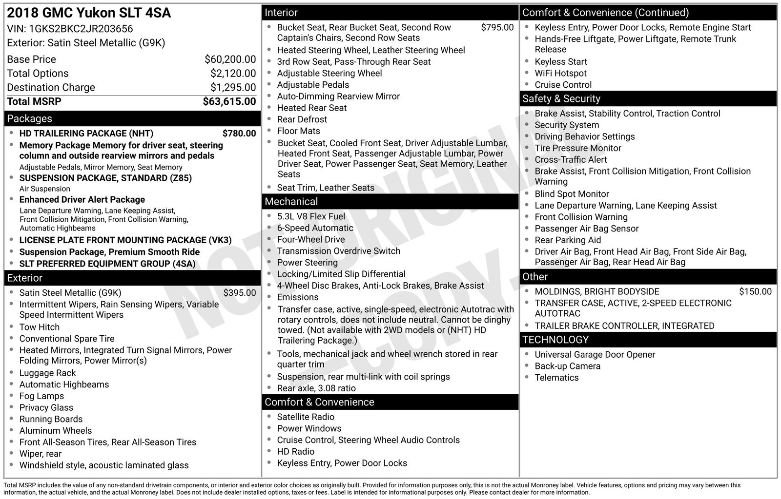 Thumbnail: 2018 GMC Yukon - 5