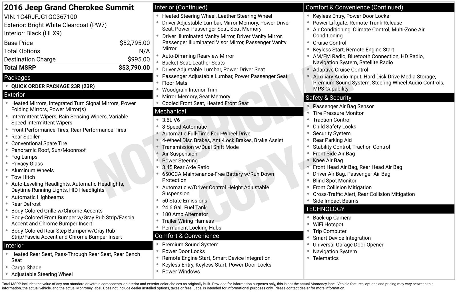 Thumbnail: 2016 Jeep Grand Cherokee - 5