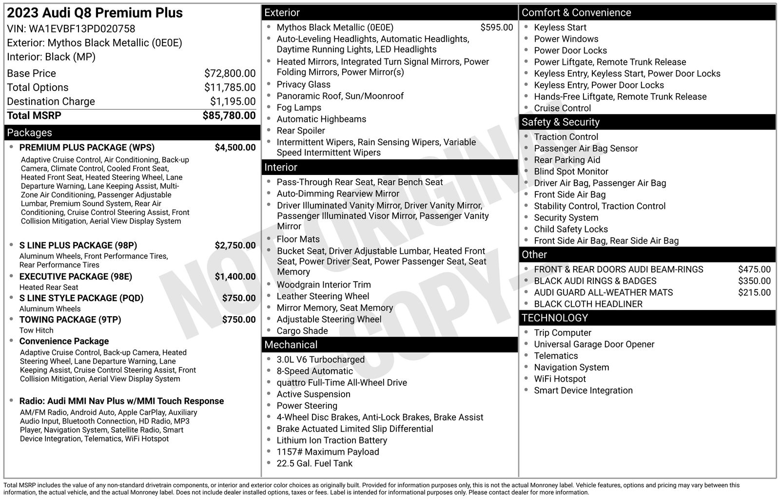 Thumbnail: 2023 Audi Q8 - 5