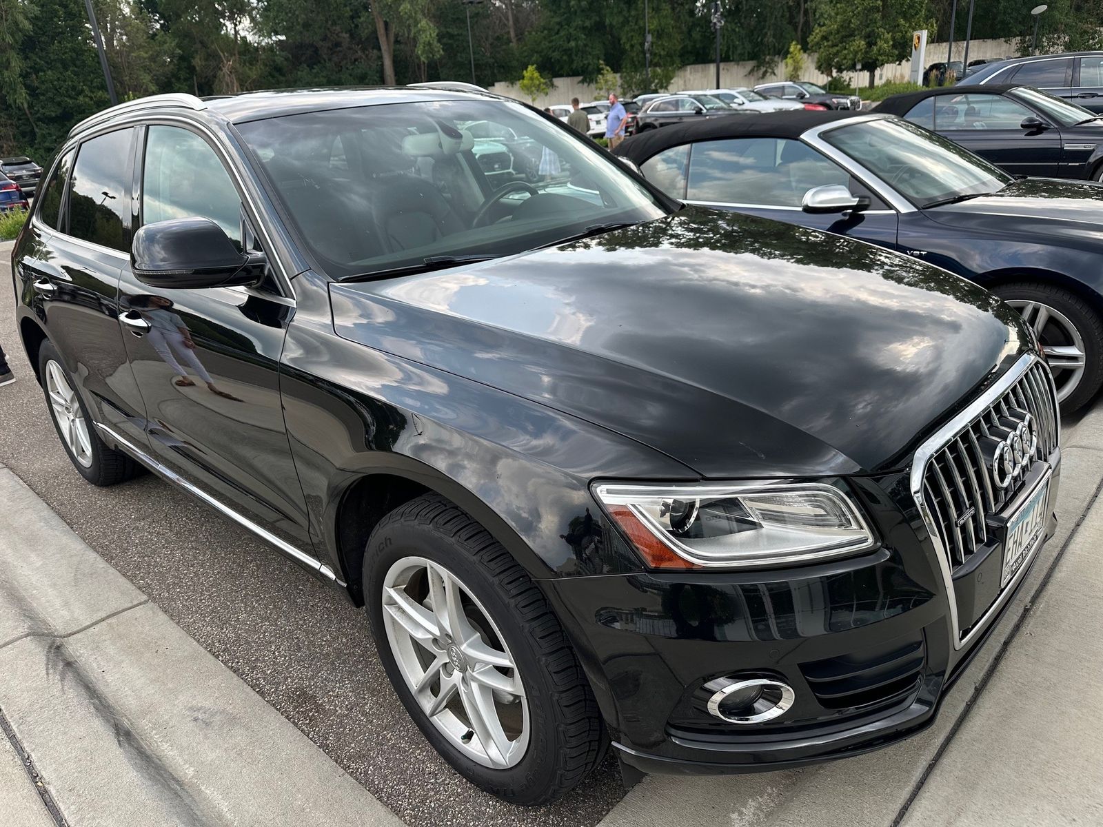 Used 2017 Audi Q5 Premium Plus with VIN WA1L2AFP8HA081234 for sale in Minneapolis, Minnesota