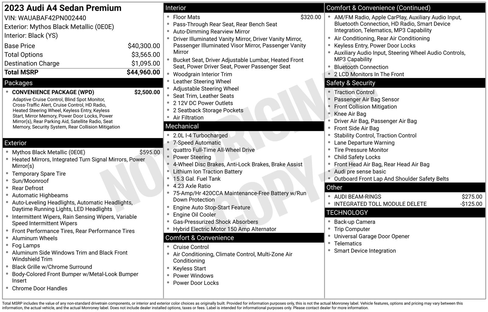 Thumbnail: 2023 Audi A4 - 5