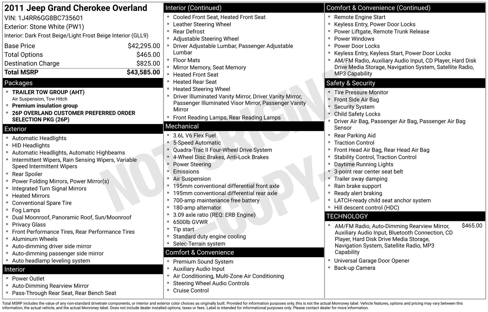 Thumbnail: 2011 Jeep Grand Cherokee - 5