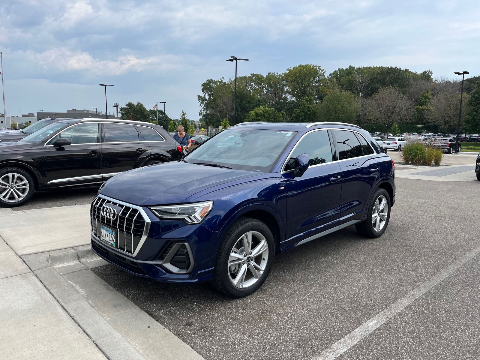 Used 2023 Audi Q3 S Line Premium Plus with VIN WA1EECF30P1087228 for sale in Golden Valley, MN