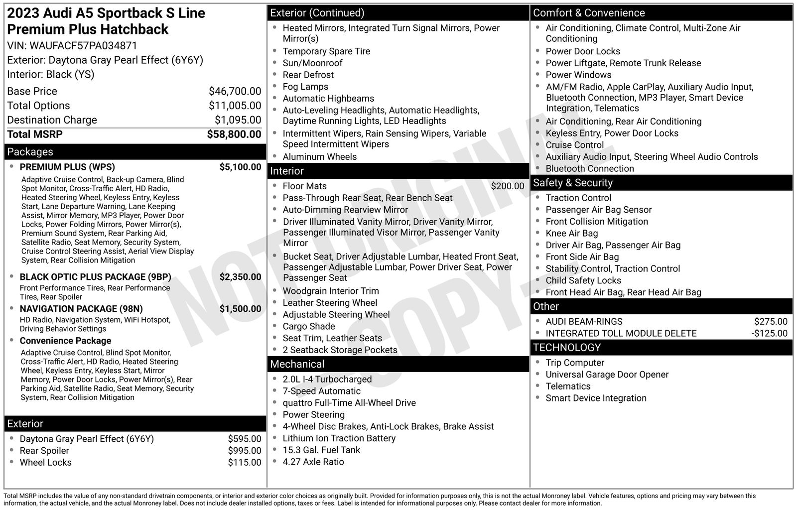 Thumbnail: 2023 Audi A5 - 6