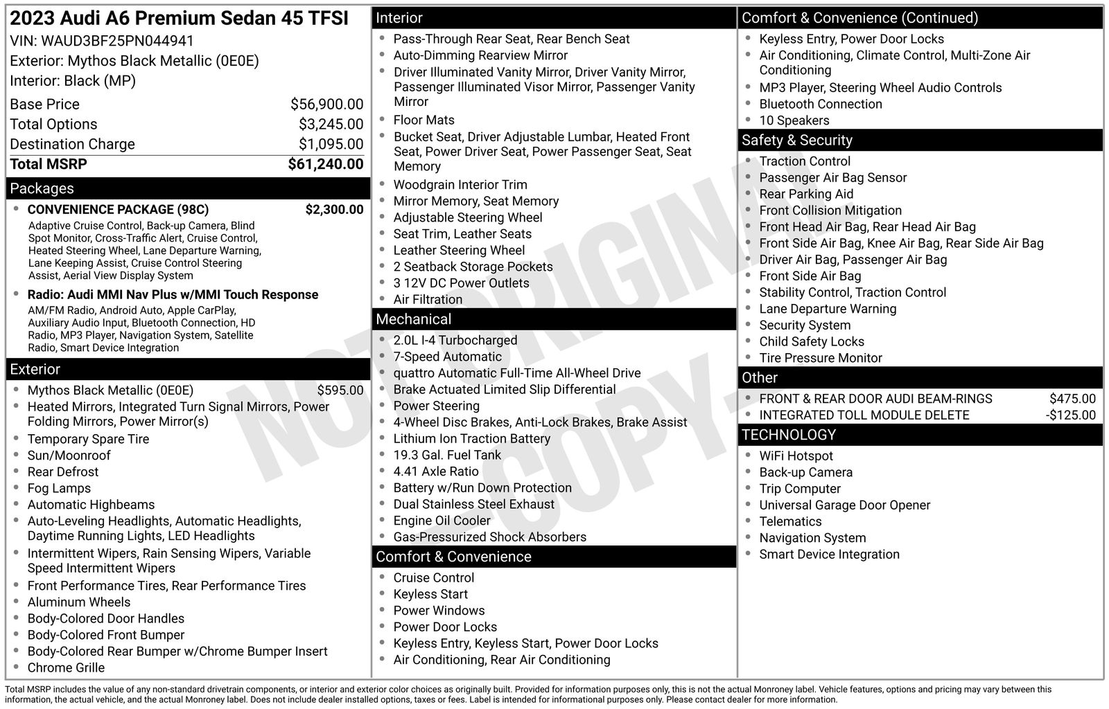 Thumbnail: 2023 Audi A6 - 6