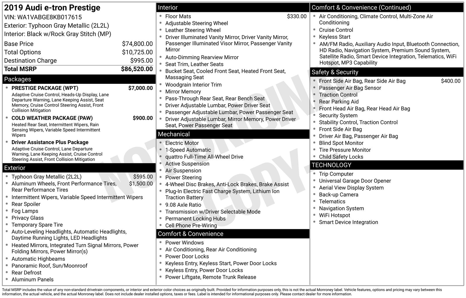 Thumbnail: 2019 Audi e-tron - 5