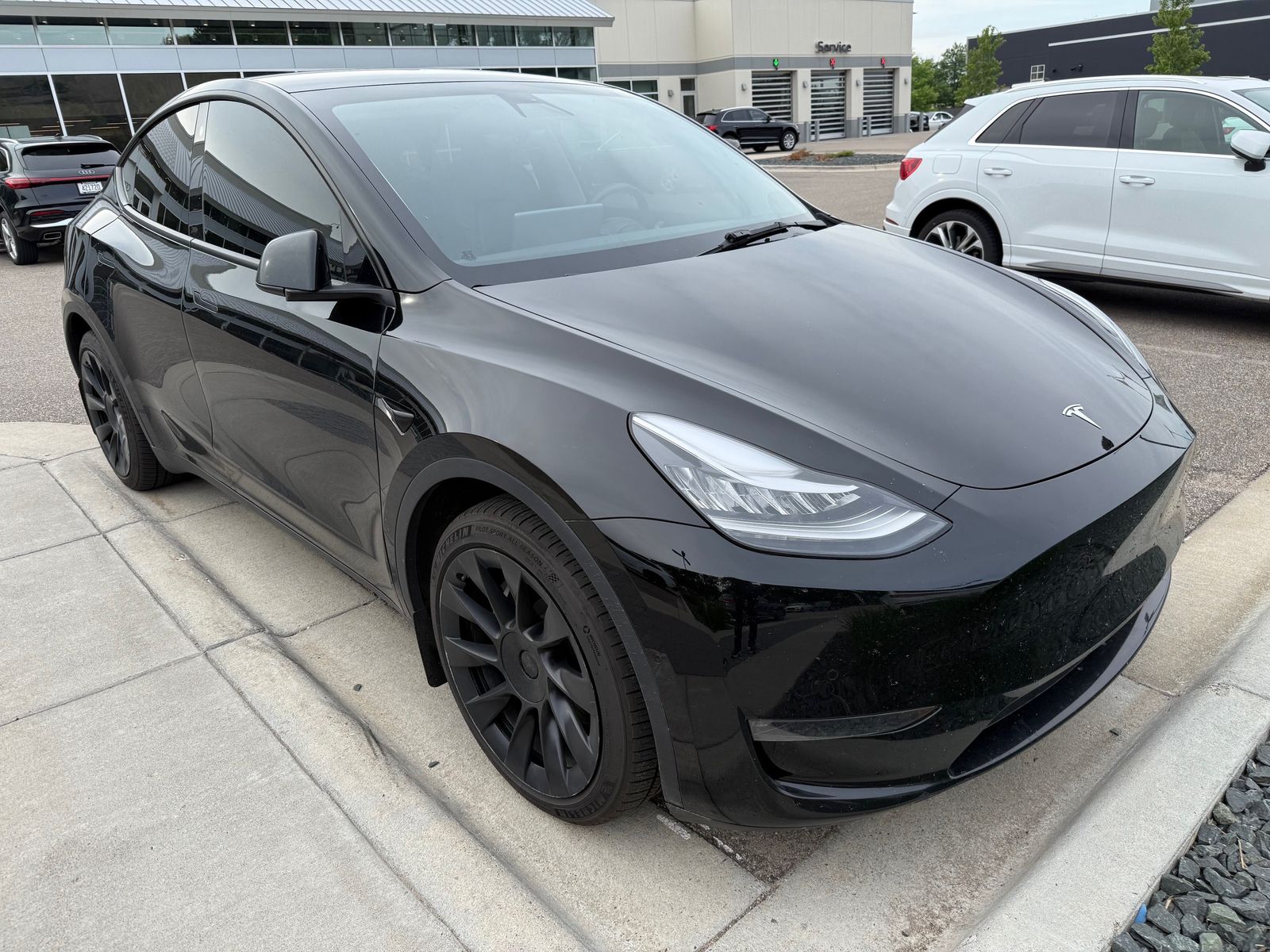 2021 Tesla Model Y Long Range Hero Image