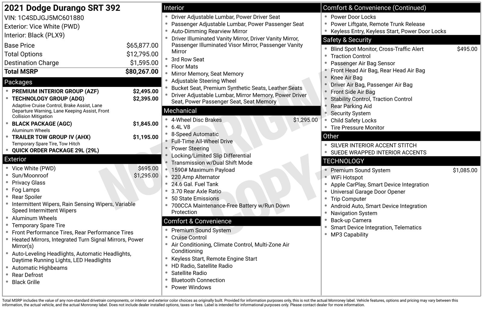 Thumbnail: 2021 Dodge Durango - 5