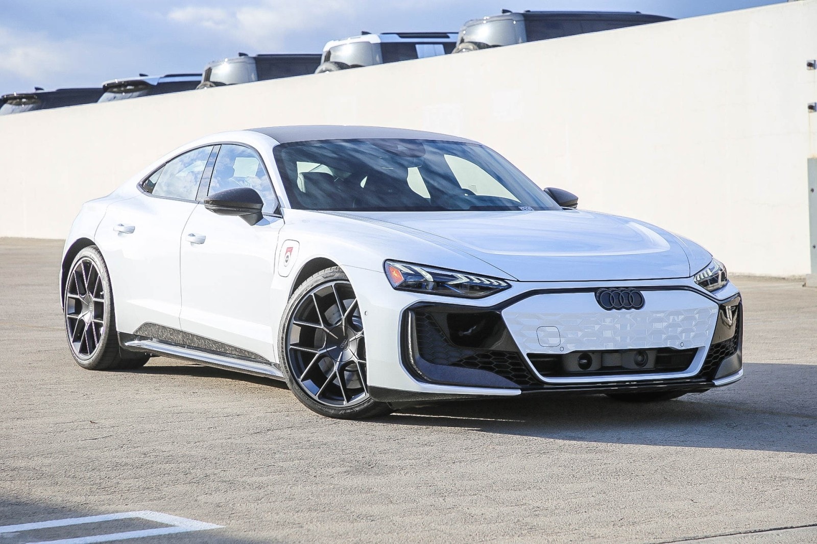 Arkona White 2025 Audi RS e-tron GT Sedan All-Wheel Drive Automatic