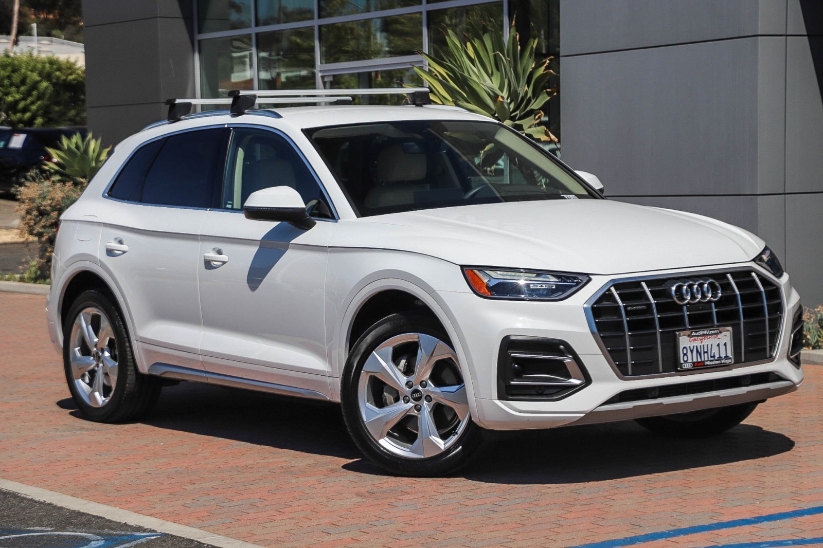 Certified 2021 Audi Q5 Premium Plus with VIN WA1BAAFY5M2140574 for sale in Mission Viejo, CA