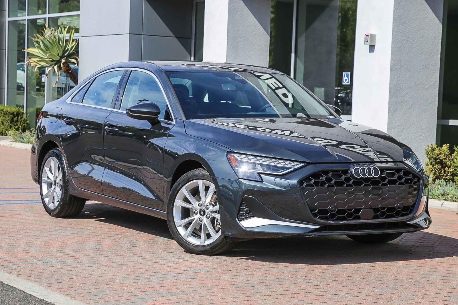Manhattan Gray 2025 Audi A3 Sedan All-Wheel Drive Automatic