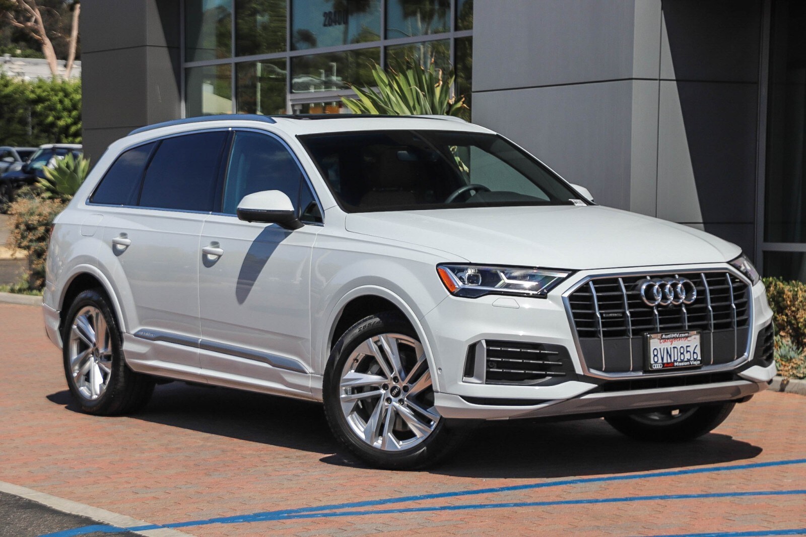 Used 2021 Audi Q7 Premium with VIN WA1AJAF7XMD027307 for sale in Mission Viejo, CA