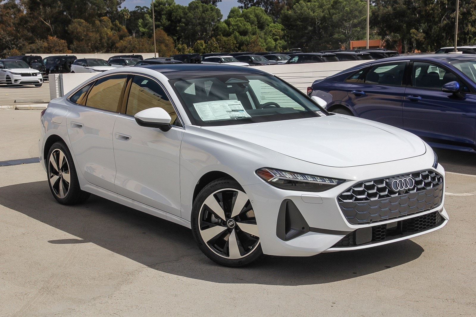 Arkona White 2025 Audi A5 Sedan All-Wheel Drive Automatic