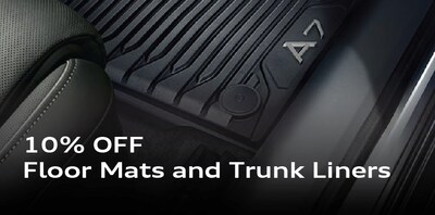 10% OFF Floor Liners and Trunk Mats 10% OFF Floor Liners and Trunk Mats