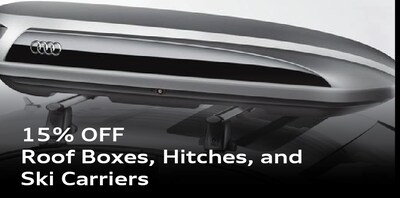 15% OFF Roof Boxes, Hitches, Ski Carriers 15% OFF Roof Boxes, Hitches, Ski Carriers