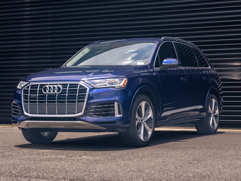 Used 2021 Audi Q7 Premium Plus with VIN WA1LXAF77MD014795 for sale in Mobile, AL