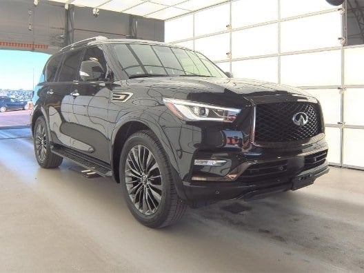 Used 2021 INFINITI QX80 PREMIUM SELECT 4WD with VIN JN8AZ2AE1M9272840 for sale in Mobile, AL