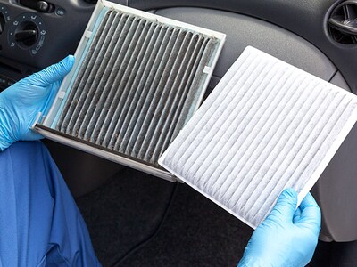 Air cabin filter replacement Air cabin filter replacement