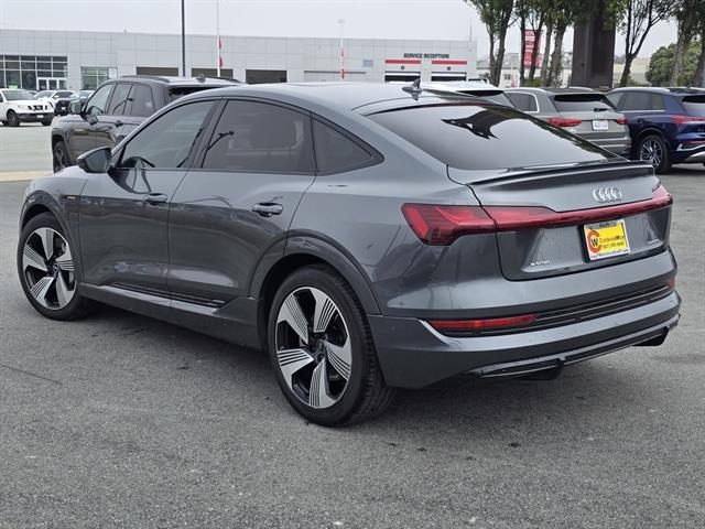 Used 2021 Audi e-tron Sportback Prestige with VIN WA13AAGE8MB021104 for sale in Seaside, CA