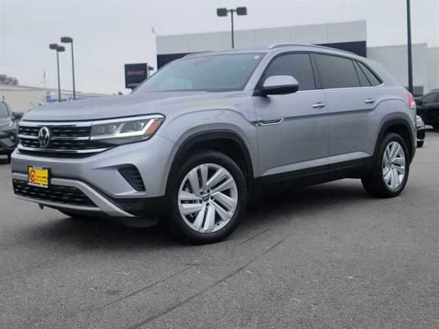 Used 2021 Volkswagen Atlas Cross Sport SE w/Tech with VIN 1V2WE2CA3MC228220 for sale in Seaside, CA