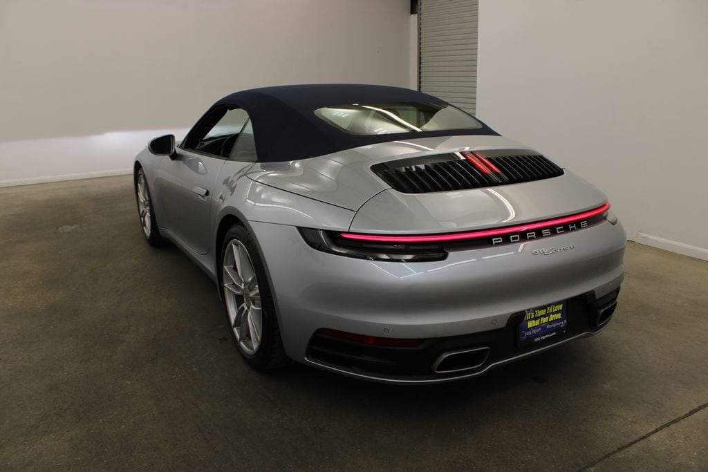 Certified 2022 Porsche 911 Carrera Cabriolet