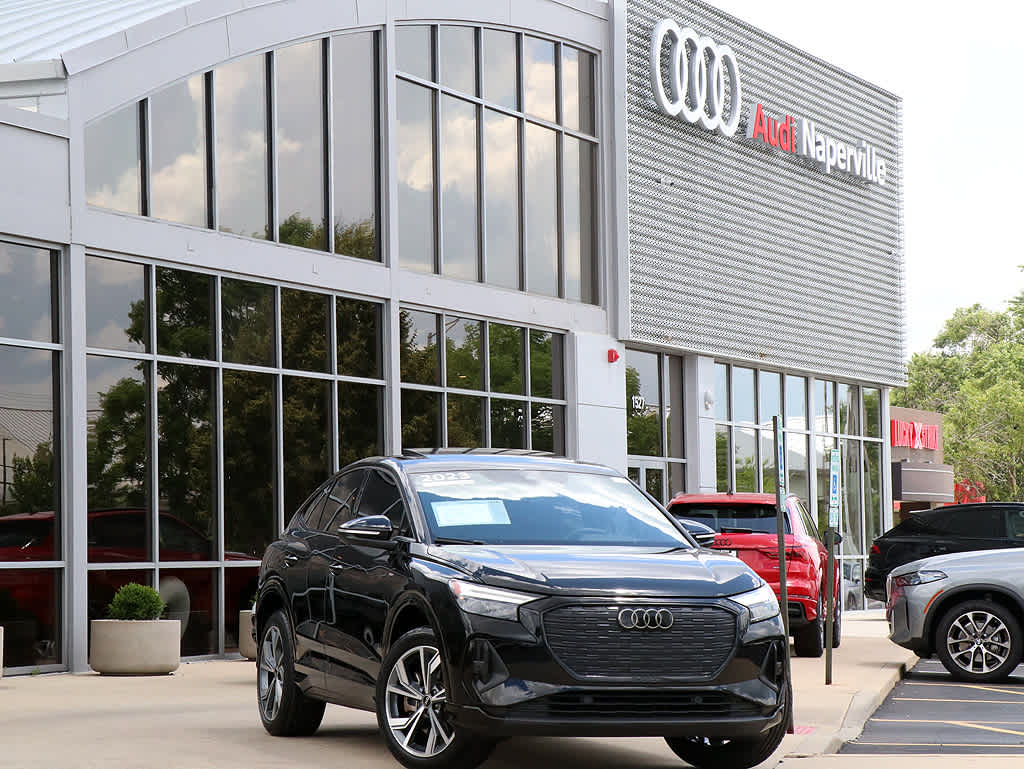 Certified 2023 Audi Q4 Sportback e-tron Premium Plus with VIN WA132BFZ7PP026020 for sale in Naperville, IL