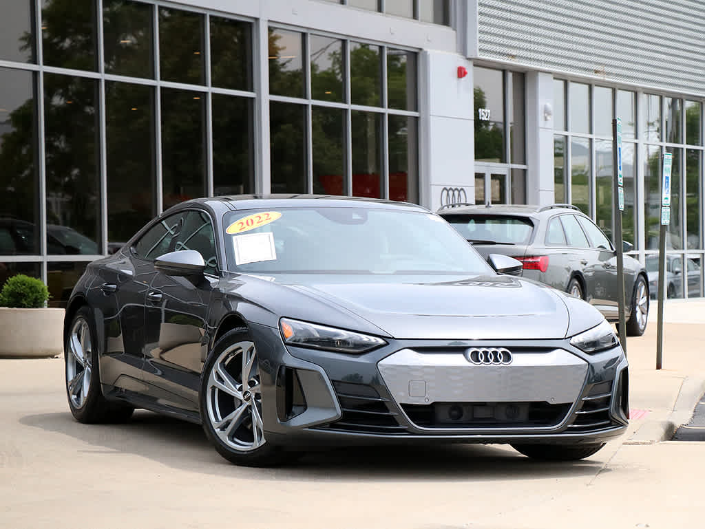 Used 2022 Audi e-tron GT Premium Plus with VIN WAUFJBFW2N7007879 for sale in Naperville, IL