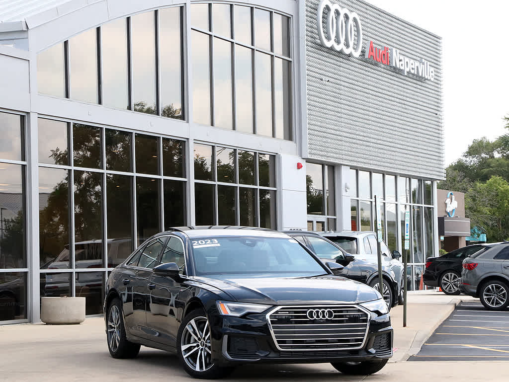 Certified 2023 Audi A6 Premium Plus with VIN WAUL2BF26PN094553 for sale in Naperville, IL