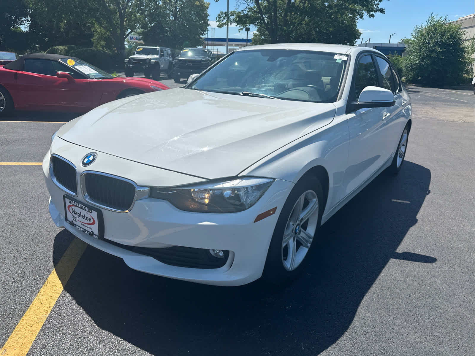 Used 2014 BMW 3 Series 320i with VIN WBA3C3G52ENR25913 for sale in Naperville, IL