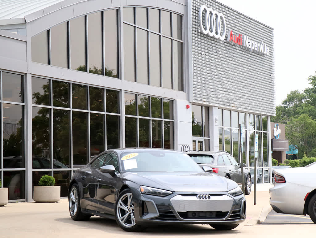 Used 2022 Audi e-tron GT Premium Plus with VIN WAUFJBFW2N7007879 for sale in Naperville, IL