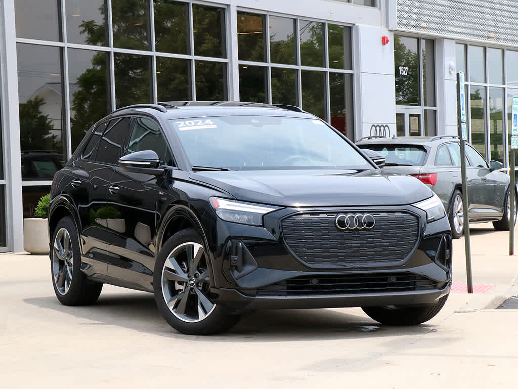 Certified 2024 Audi Q4 e-tron Premium Plus with VIN WA1LUBFZ0RP083589 for sale in Naperville, IL
