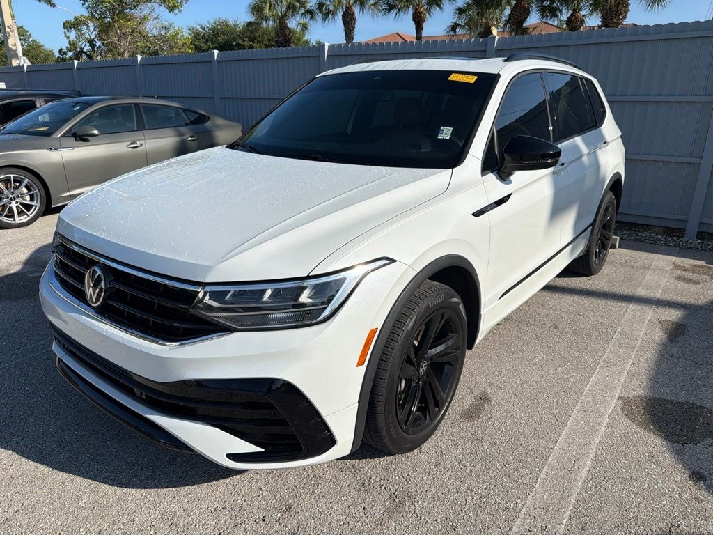 Certified 2024 Volkswagen Tiguan 2.0T SE R-Line Black SUV